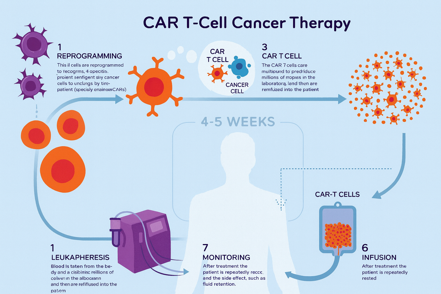 Wirkmechanismus der CAR-T-Therapie