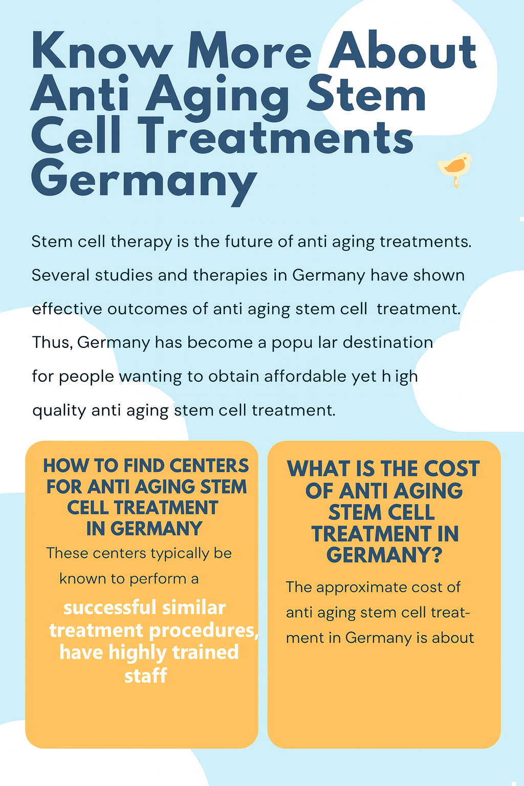 Illustration einer Anti-Aging-Behandlung mit Stammzellen