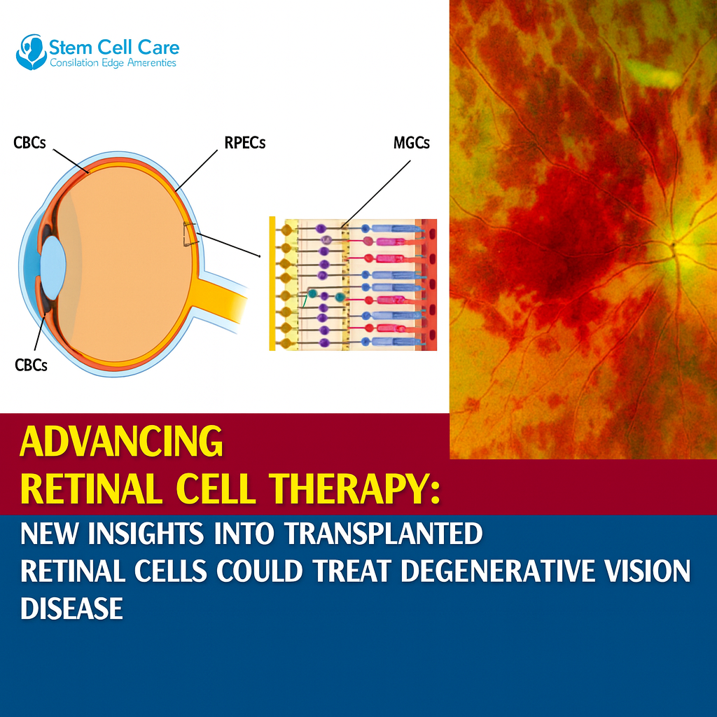 „Retinazelltherapie – neue Möglichkeiten zur Wiederherstellung des Sehvermögens.”